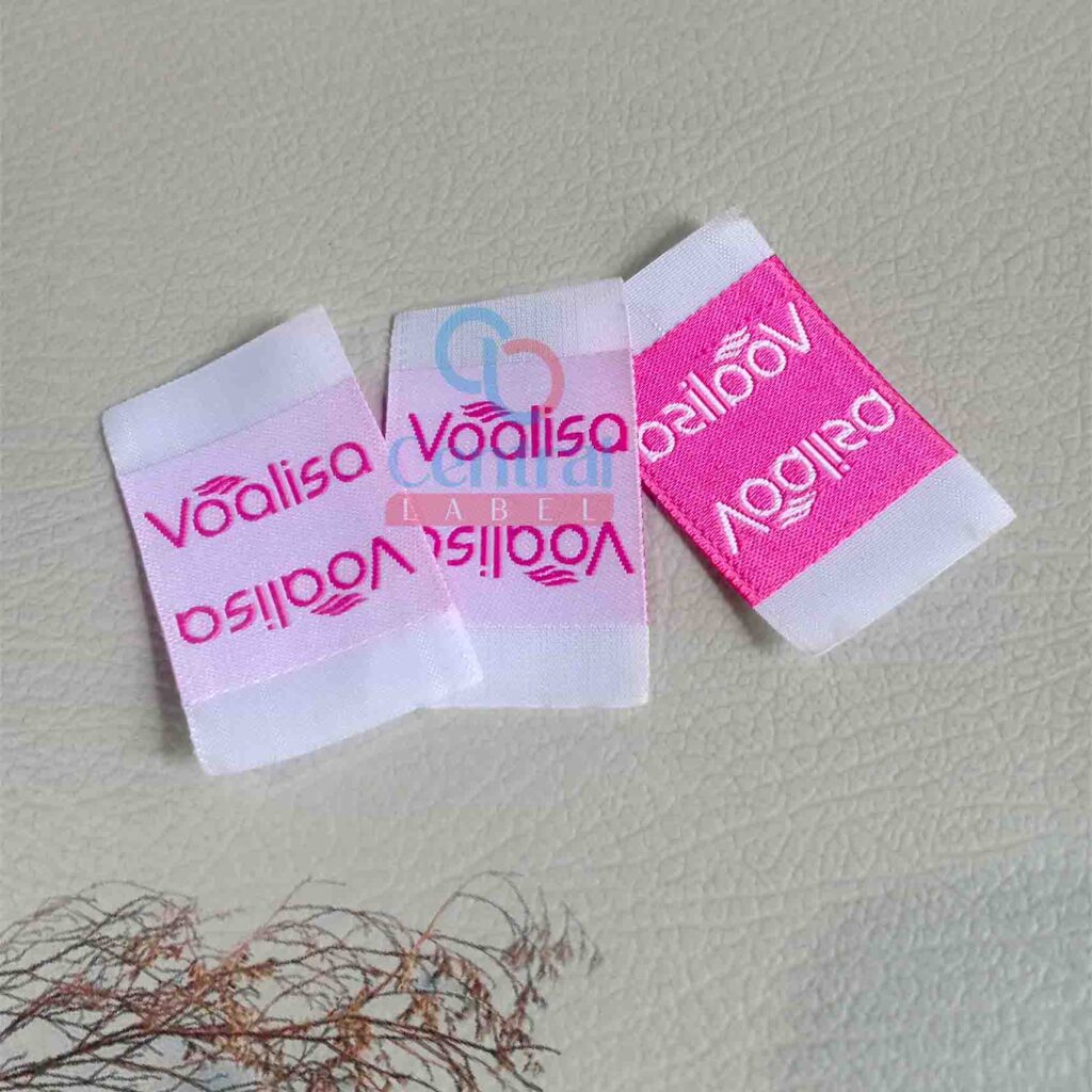 Label Woven Damask Gambar Label ini bertujuan supaya konsumen bisa lebih jelas dan memahami tentang label