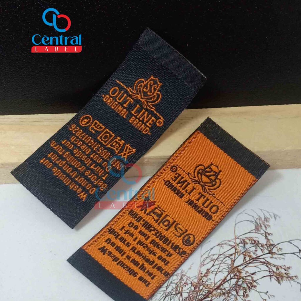 woven label