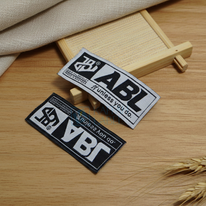 kelebihan label woven
